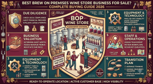 Best Brew on Premises Wine Store Business for Sale Complete Buying Guide 2026