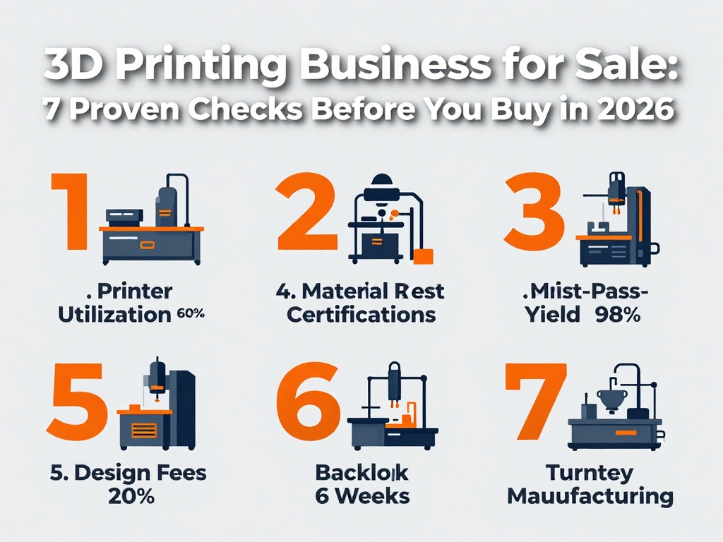 3D Printing Business for Sale: 7 Proven Checks Before You Buy in 2026 1 3D Printing Business for Sale 1