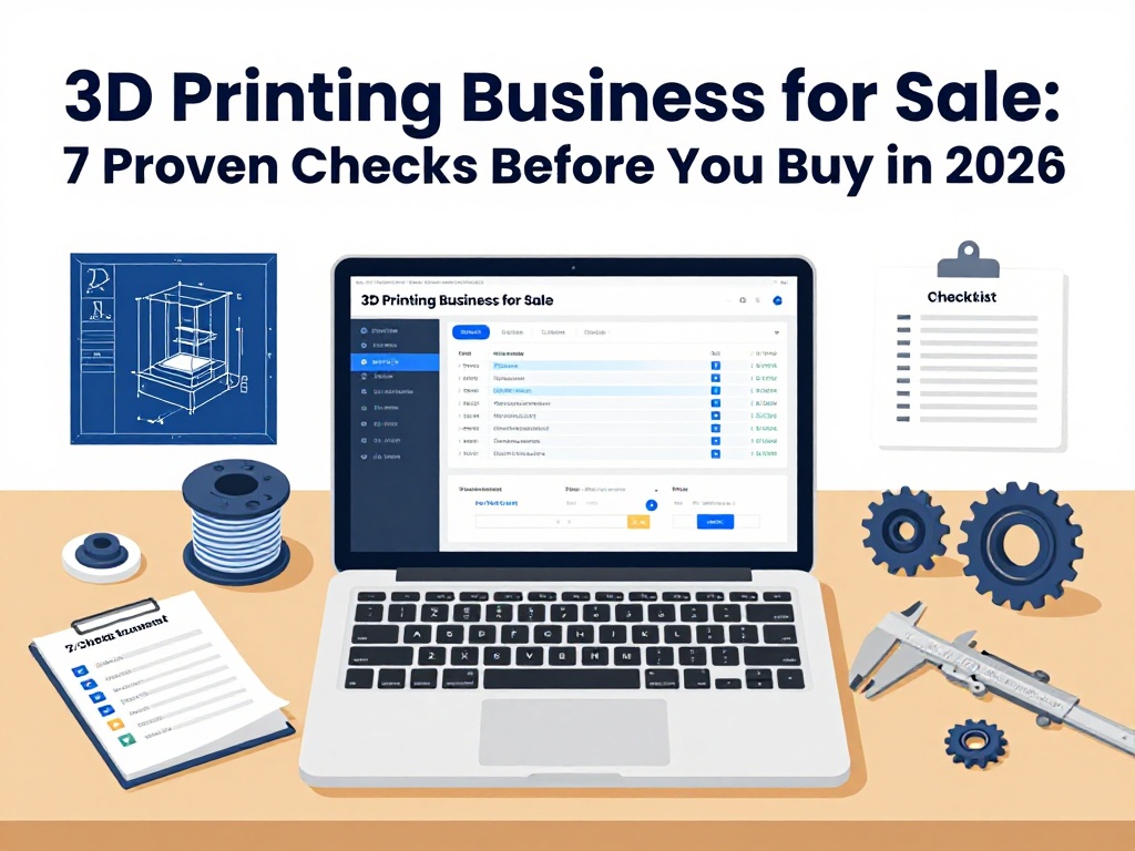 3D Printing Business for Sale: 7 Proven Checks Before You Buy in 2026 2 3D Printing Business for Sale 2
