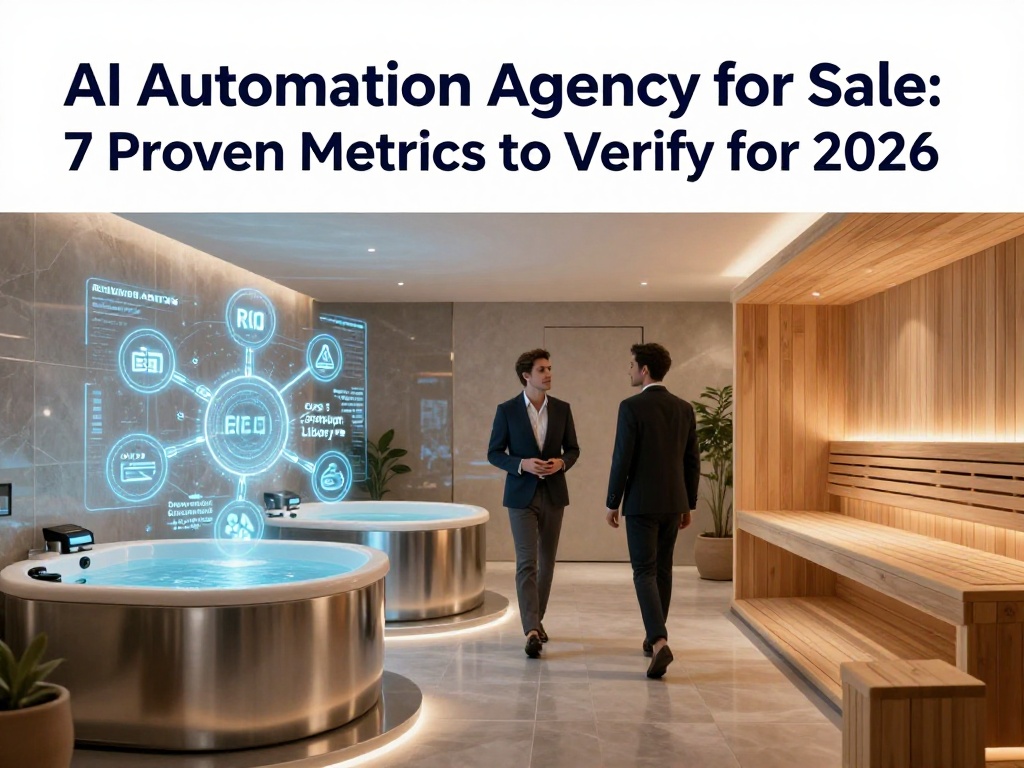 AI Automation Agency for Sale: 7 Proven Metrics to Verify for 2026 3 AI Automation Agency for Sale 3