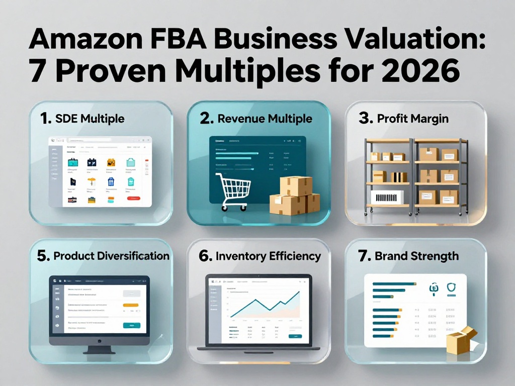 Amazon FBA Business Valuation: 7 Proven Multiples for 2026 1 Amazon FBA Business Valuation 1