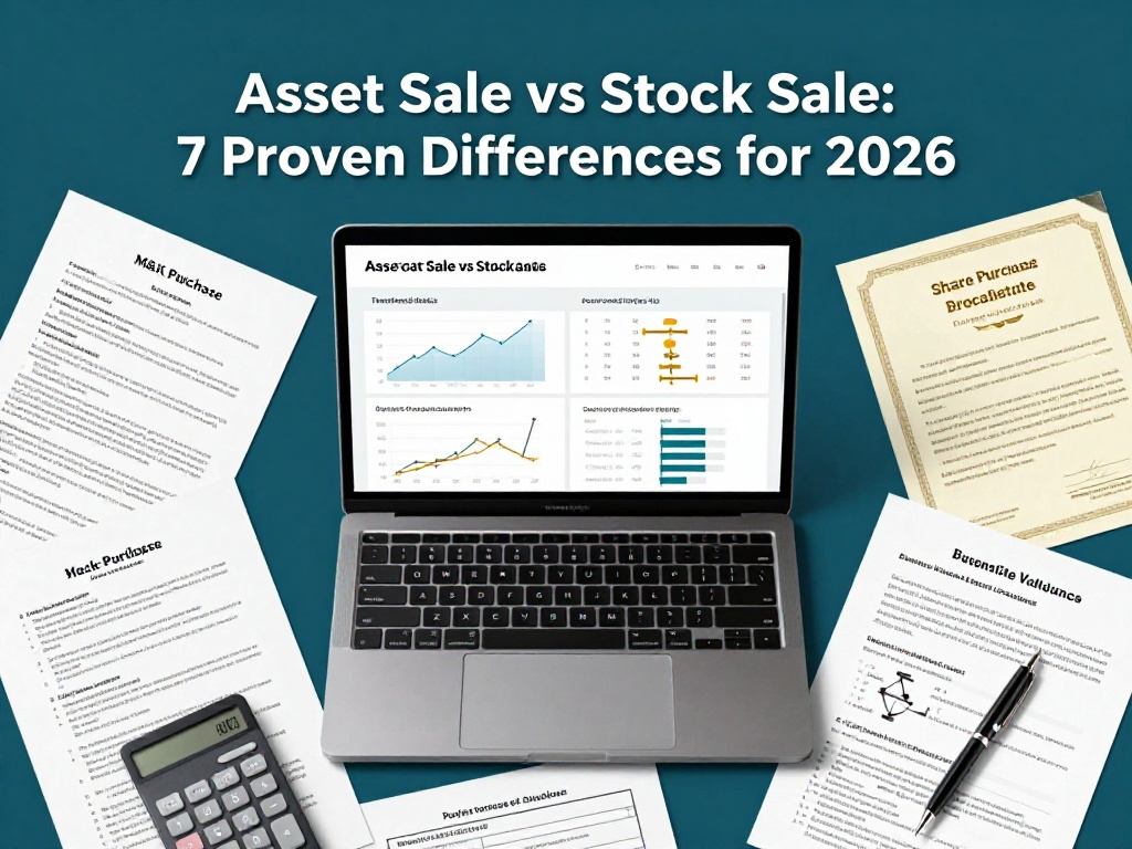 Asset Sale vs Stock Sale: 7 Proven Differences for 2026 3 Asset Sale vs Stock Sale 3