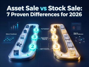 Asset Sale vs Stock Sale: 7 Proven Differences for 2026 1 Asset Sale vs Stock Sale 5