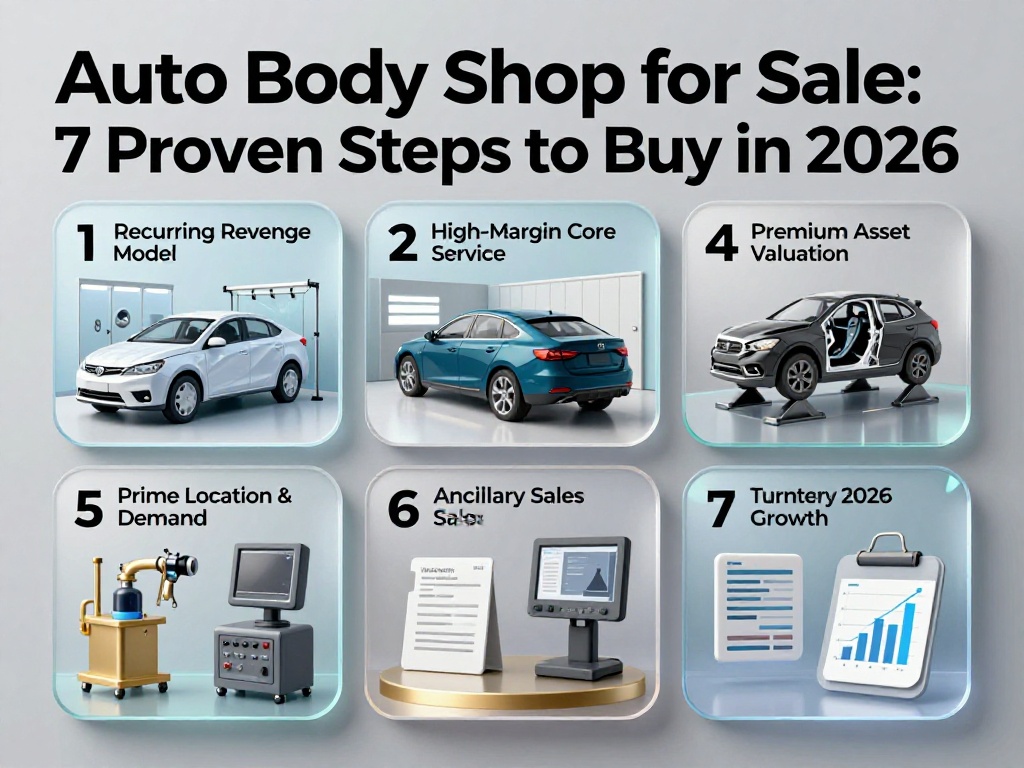 Auto Body Shop for Sale 1