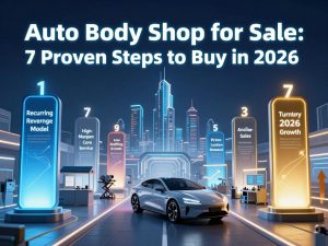 Auto Body Shop for Sale: 7 Proven Steps to Buy in 2026 1 Auto Body Shop for Sale 5