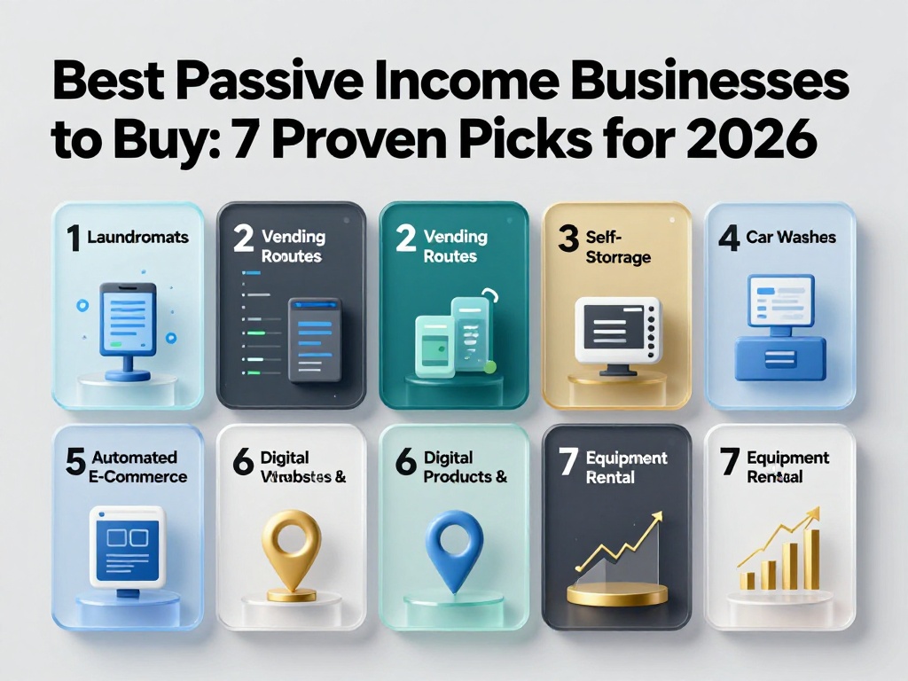 Best Passive Income Businesses to Buy 1