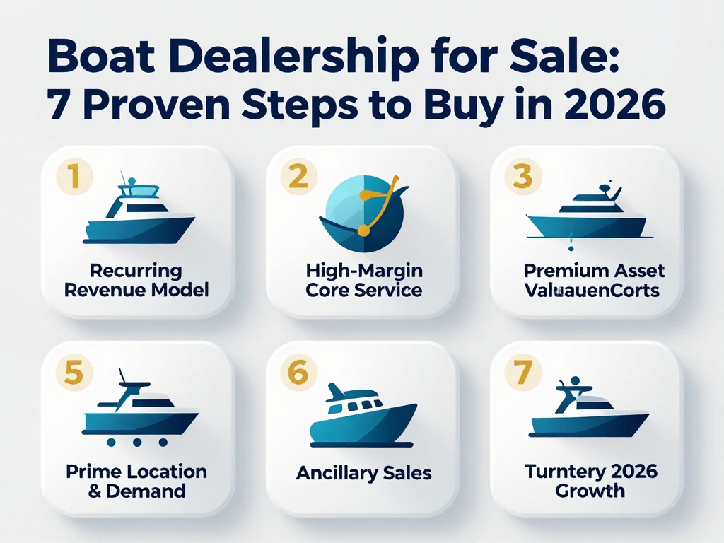 Boat Dealership for Sale: 7 Proven Steps to Buy in 2026 1 Boat Dealership for Sale 1