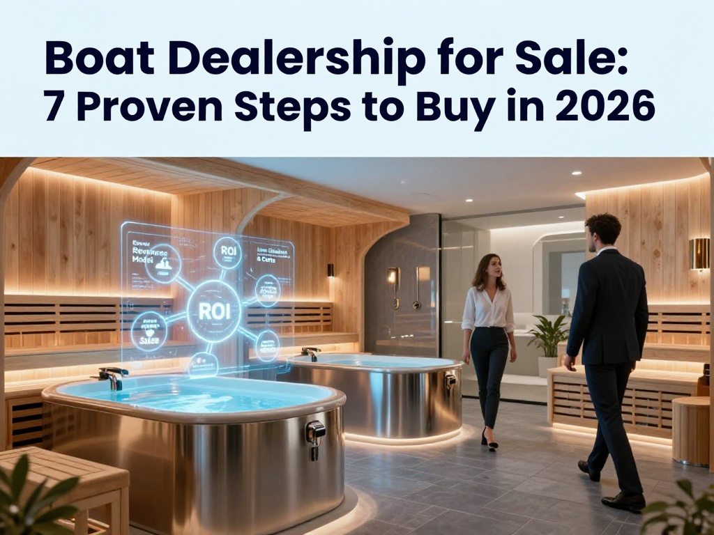 Boat Dealership for Sale: 7 Proven Steps to Buy in 2026 3 Boat Dealership for Sale 3
