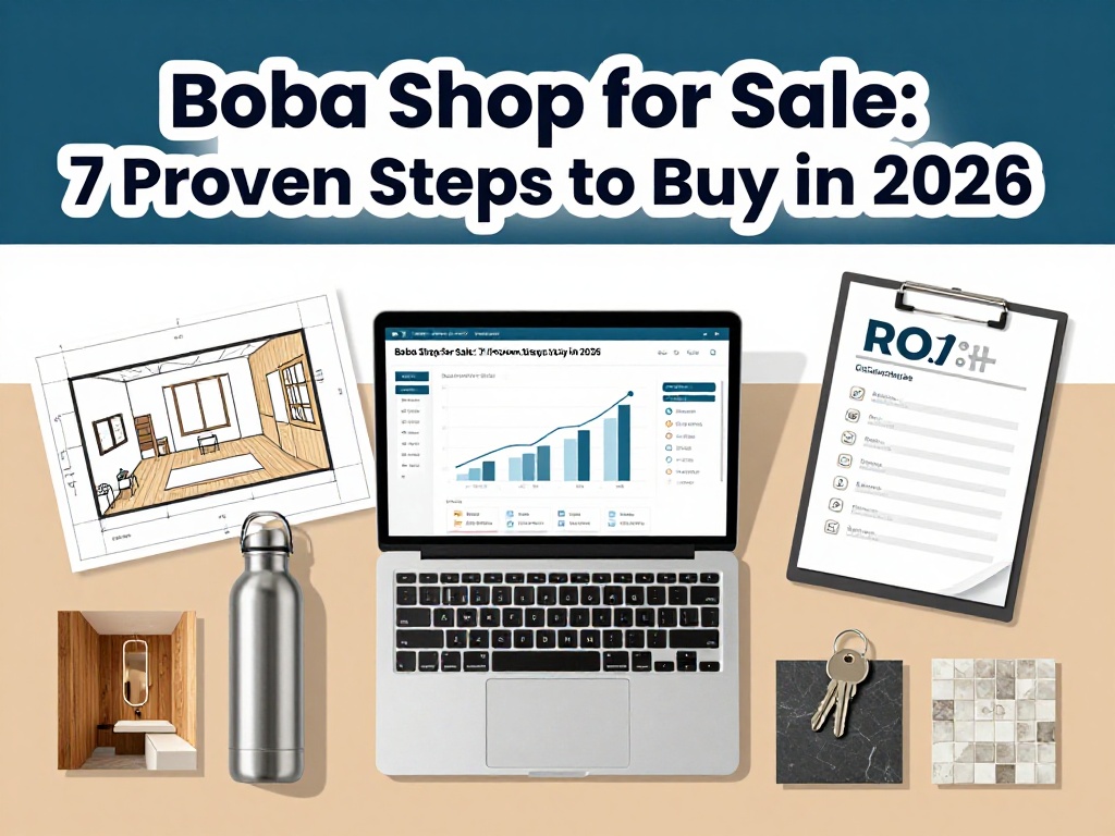 Boba Shop for Sale: 7 Proven Steps to Buy in 2026 2 Boba Shop for Sale 2