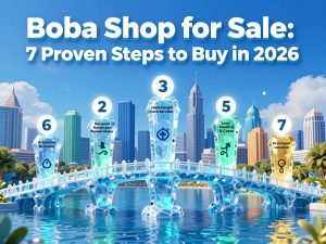 Boba Shop for Sale: 7 Proven Steps to Buy in 2026 1 Boba Shop for Sale 5