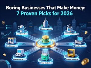 Boring Businesses That Make Money: 7 Proven Picks for 2026 2 Boring Businesses That Make Money 5