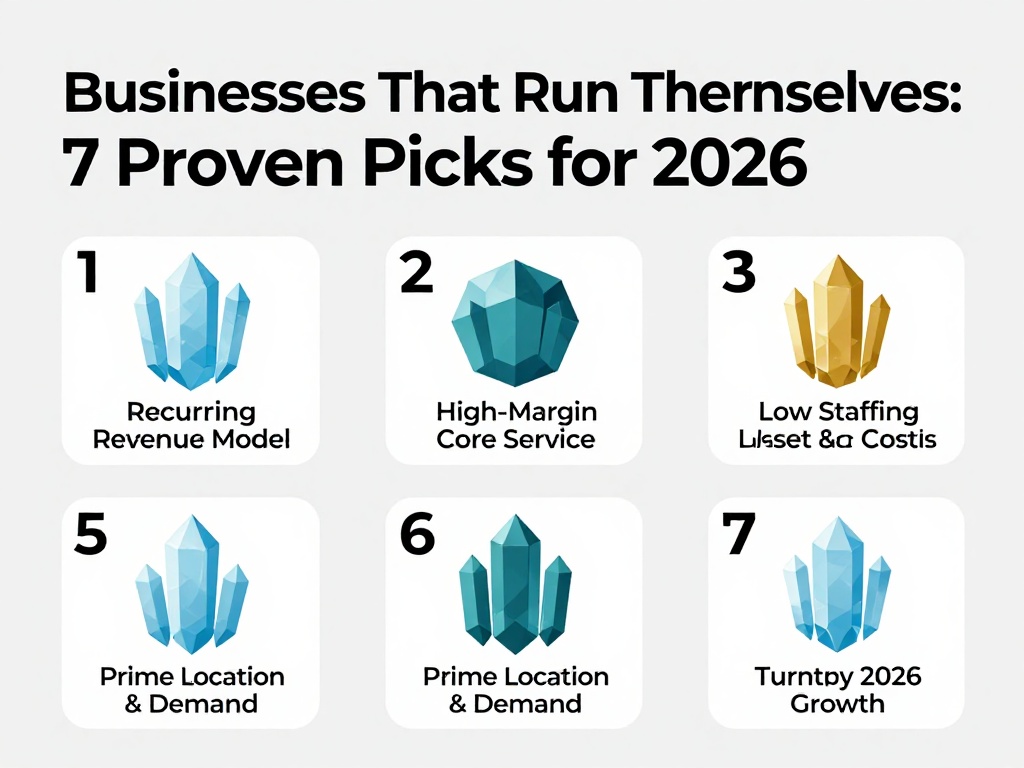 Businesses That Run Themselves: 7 Proven Picks for 2026 1 Businesses That Run Themselves 1