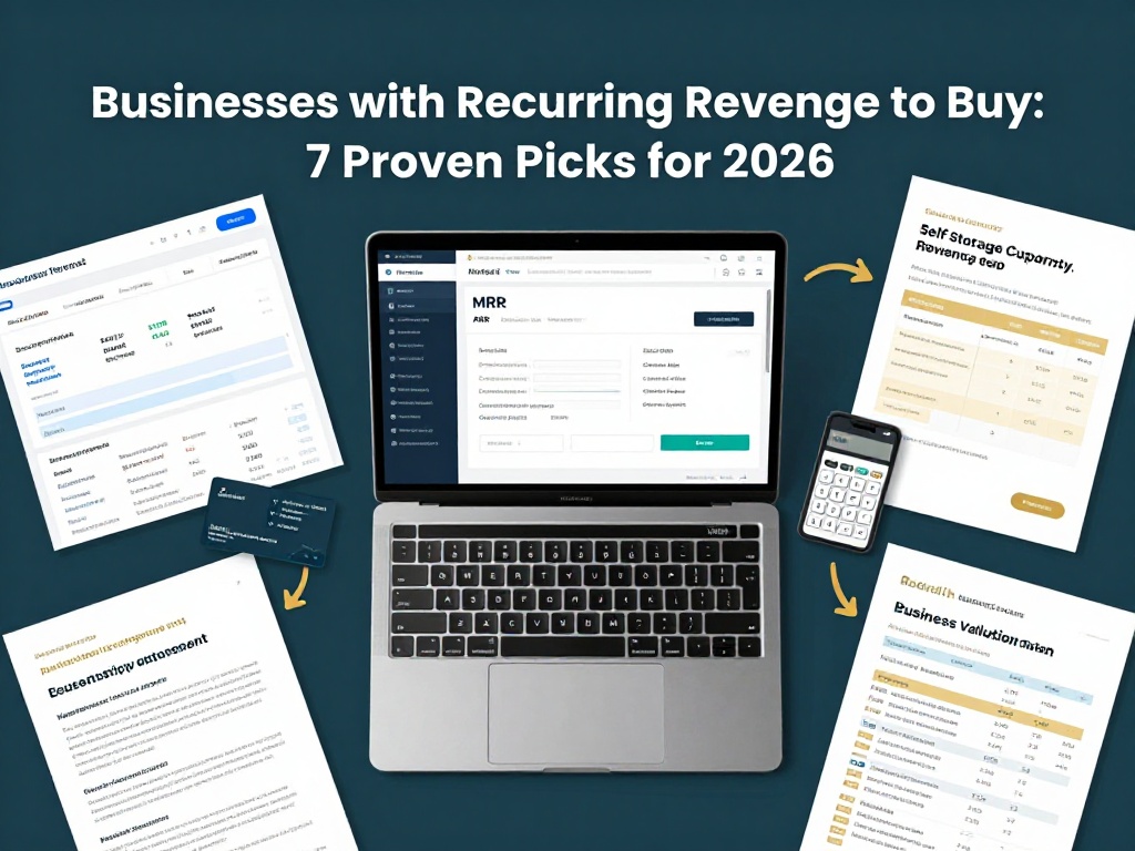 Businesses with Recurring Revenue to Buy: 7 Proven Picks for 2026 2 Businesses with Recurring Revenue to Buy 2
