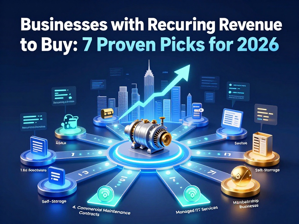 Businesses with Recurring Revenue to Buy: 7 Proven Picks for 2026 4 Businesses with Recurring Revenue to Buy 5