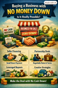 Buying a Business with No Money Down: Is It Really Possible? 1 Buying a Business with No Money Down Is It Really Possible