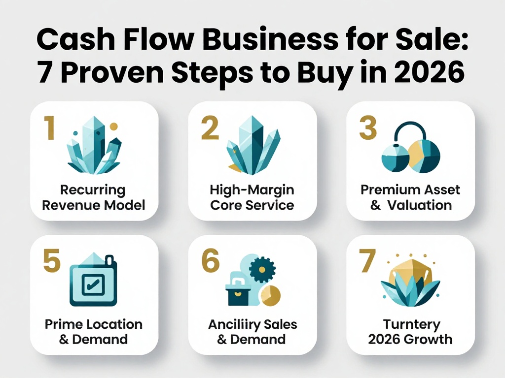 Cash Flow Business for Sale: 7 Proven Steps to Buy in 2026 1 Cash Flow Business for Sale 1