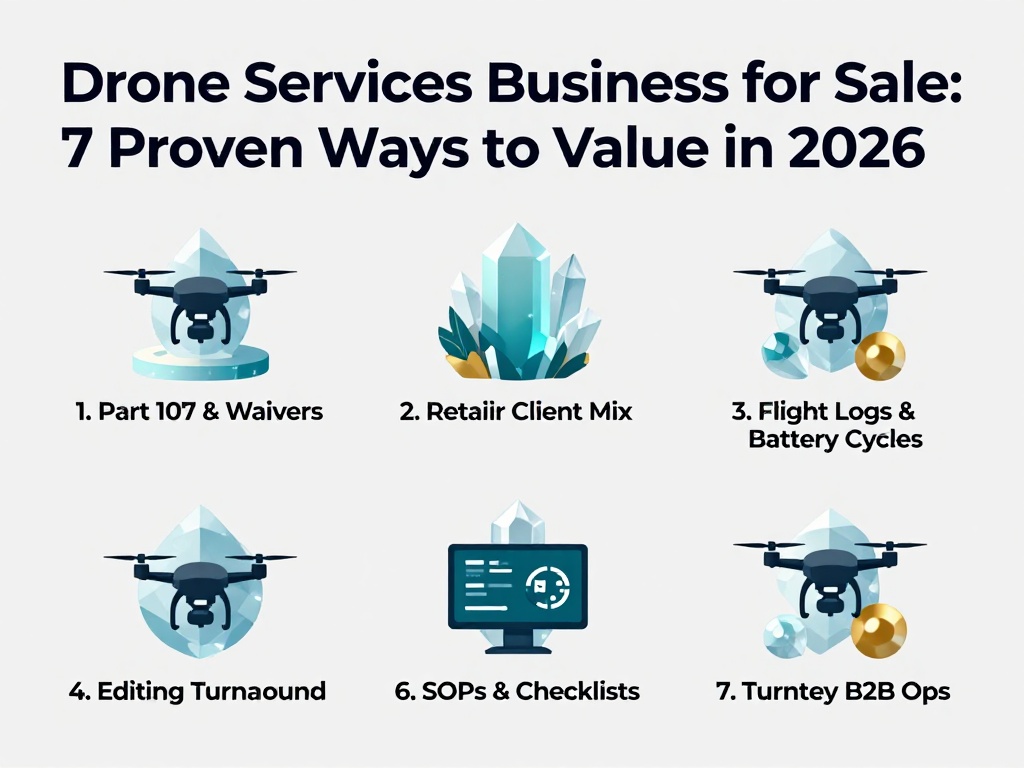 Drone Services Business for Sale: 7 Proven Ways to Value in 2026 1 Drone Services Business for Sale 1