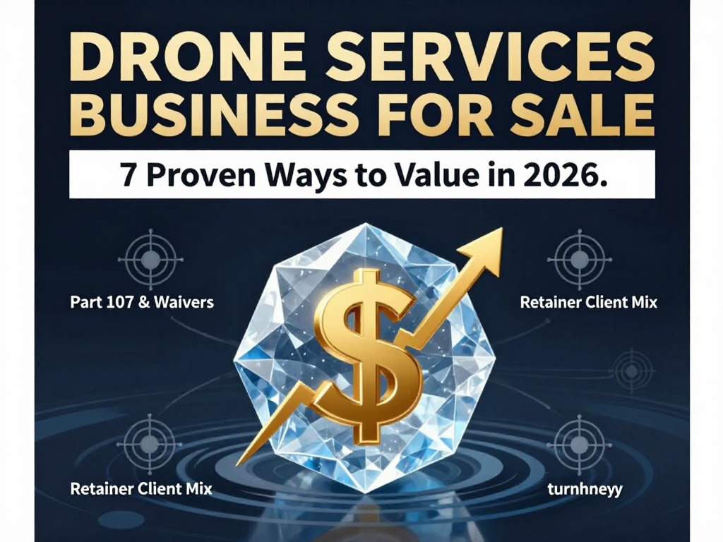 Drone Services Business for Sale: 7 Proven Ways to Value in 2026 4 Drone Services Business for Sale 4