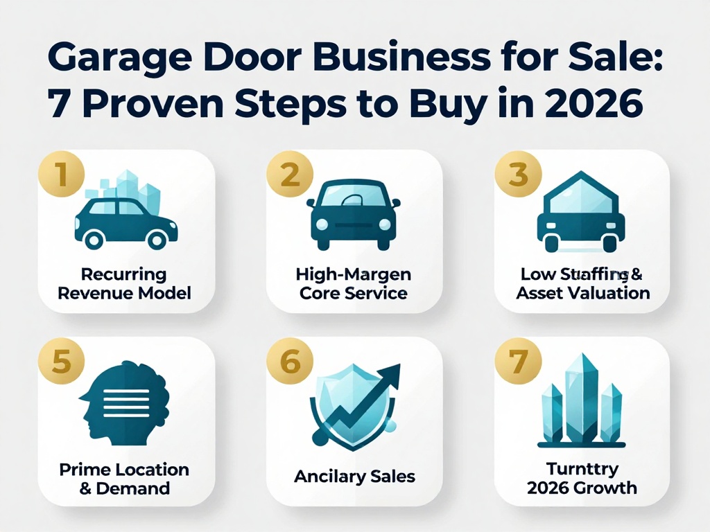 Garage Door Business for Sale: 7 Proven Steps to Buy in 2026 3 Garage Door Business for Sale 3