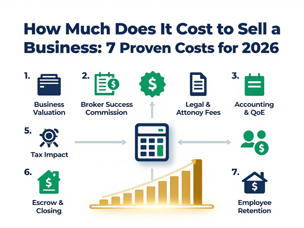 How Much Does It Cost to Sell a Business: 7 Proven Costs for 2026 1 How Much Does It Cost to Sell a Business 1