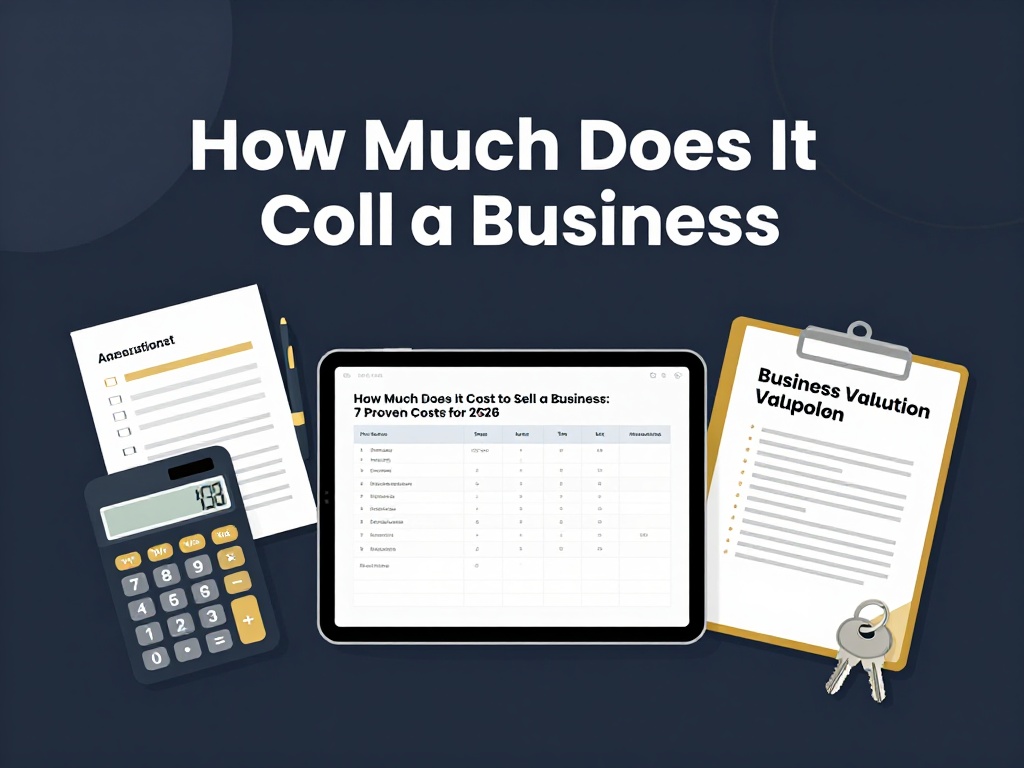 How Much Does It Cost to Sell a Business: 7 Proven Costs for 2026 3 How Much Does It Cost to Sell a Business 3