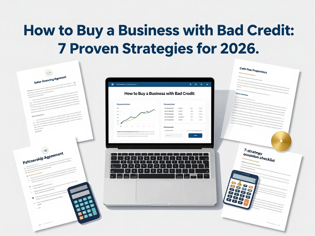 How to Buy a Business with Bad Credit: 7 Proven Strategies for 2026 2 How to Buy a Business with Bad Credit 2