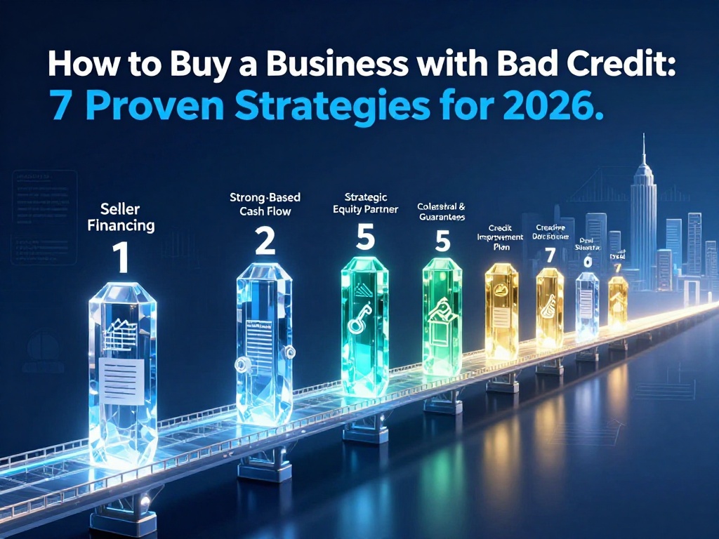 How to Buy a Business with Bad Credit: 7 Proven Strategies for 2026 4 How to Buy a Business with Bad Credit 5