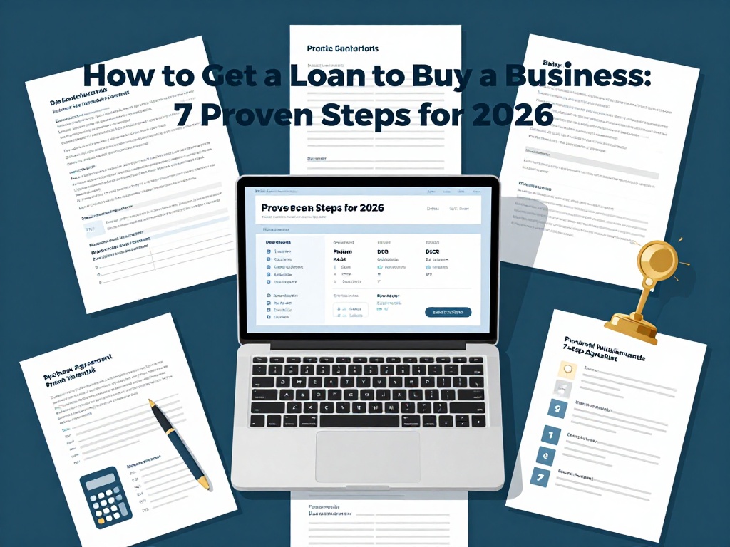 How to Get a Loan to Buy a Business: 7 Proven Steps for 2026 2 How to Get a Loan to Buy a Business 2
