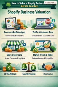 How to Value a Shopify Business for Sale Before You Buy