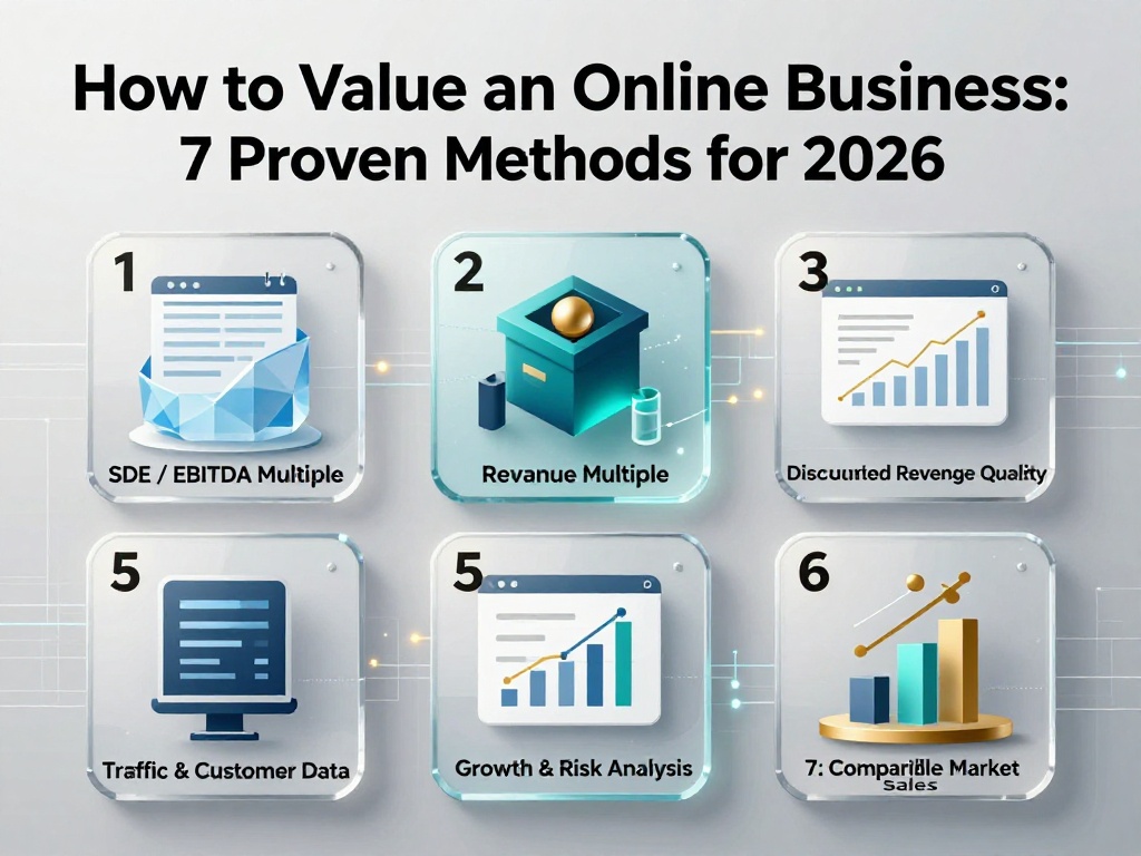 How to Value an Online Business: 7 Proven Methods for 2026 1 How to Value an Online Business 1