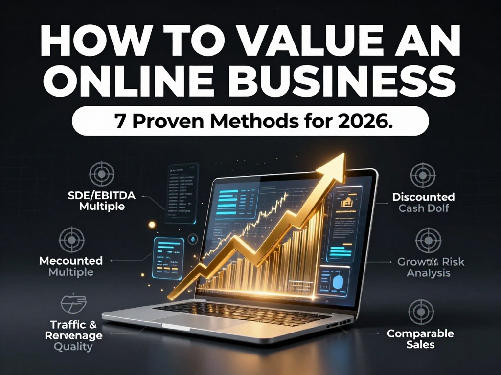 How to Value an Online Business: 7 Proven Methods for 2026 3 How to Value an Online Business 4