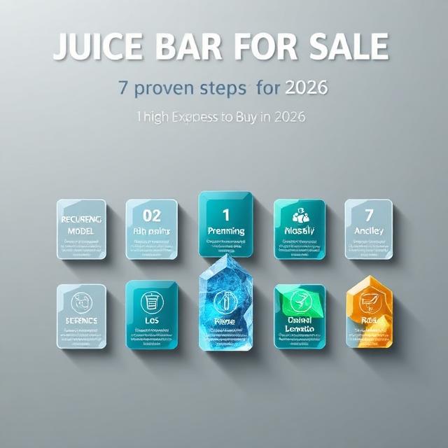 Juice Bar for Sale 1