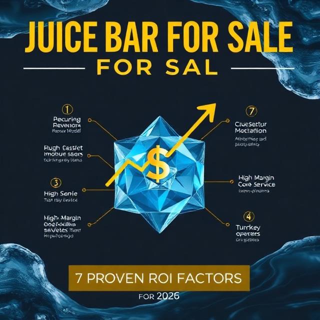 Juice Bar for Sale 4