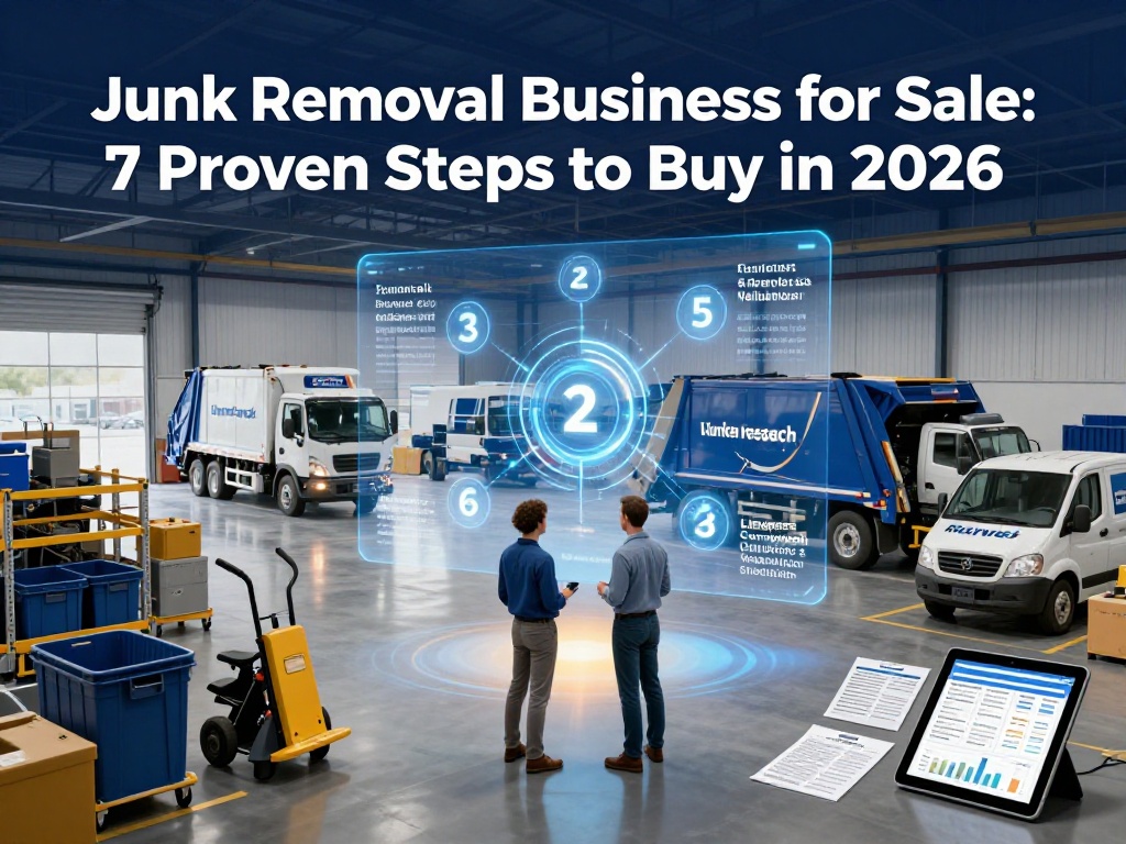 Junk Removal Business for Sale: 7 Proven Steps to Buy in 2026 3 Junk Removal Business for Sale 3