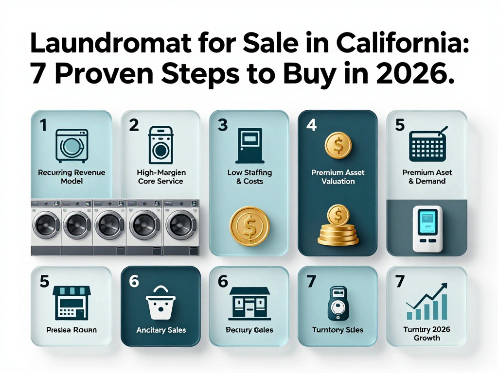 Laundromat For Sale In California 1