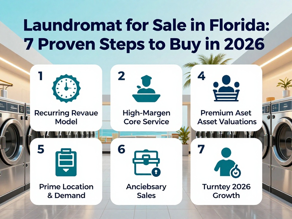 Laundromat for Sale in Florida: 7 Proven Steps to Buy in 2026 1 Laundromat For Sale In Florida 1