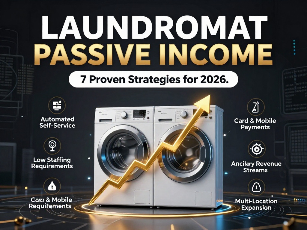 Laundromat Passive Income: 7 Proven Strategies for 2026 3 Laundromat Passive Income 4
