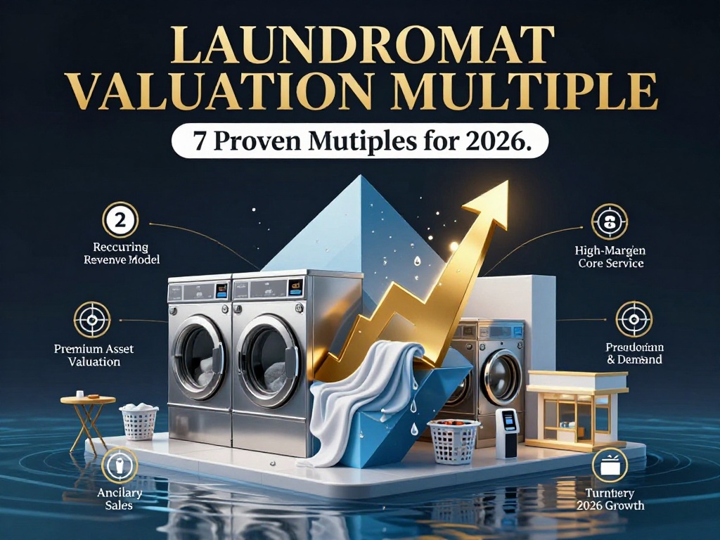 Laundromat Valuation Multiple: 7 Proven Multiples for 2026 3 Laundromat Valuation Multiple 4