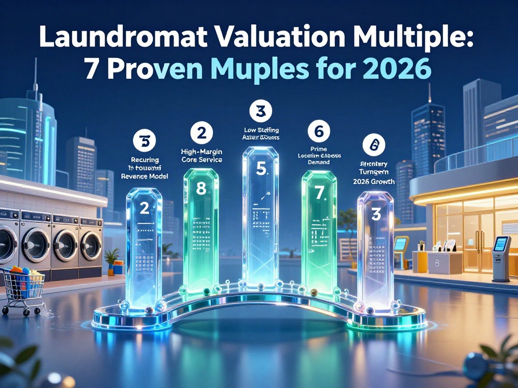 Laundromat Valuation Multiple: 7 Proven Multiples for 2026 4 Laundromat Valuation Multiple 5