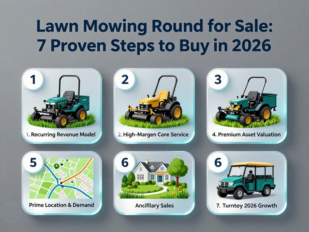 Lawn Mowing Round For Sale 1