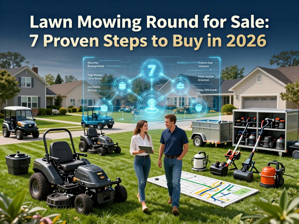 Lawn Mowing Round For Sale 3