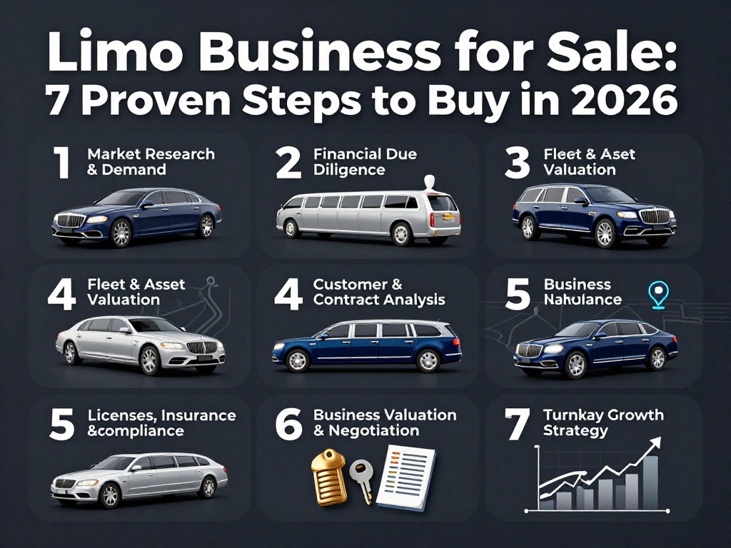 Limo Business for Sale: 7 Proven Steps to Buy in 2026 1 Limo Business for Sale 1