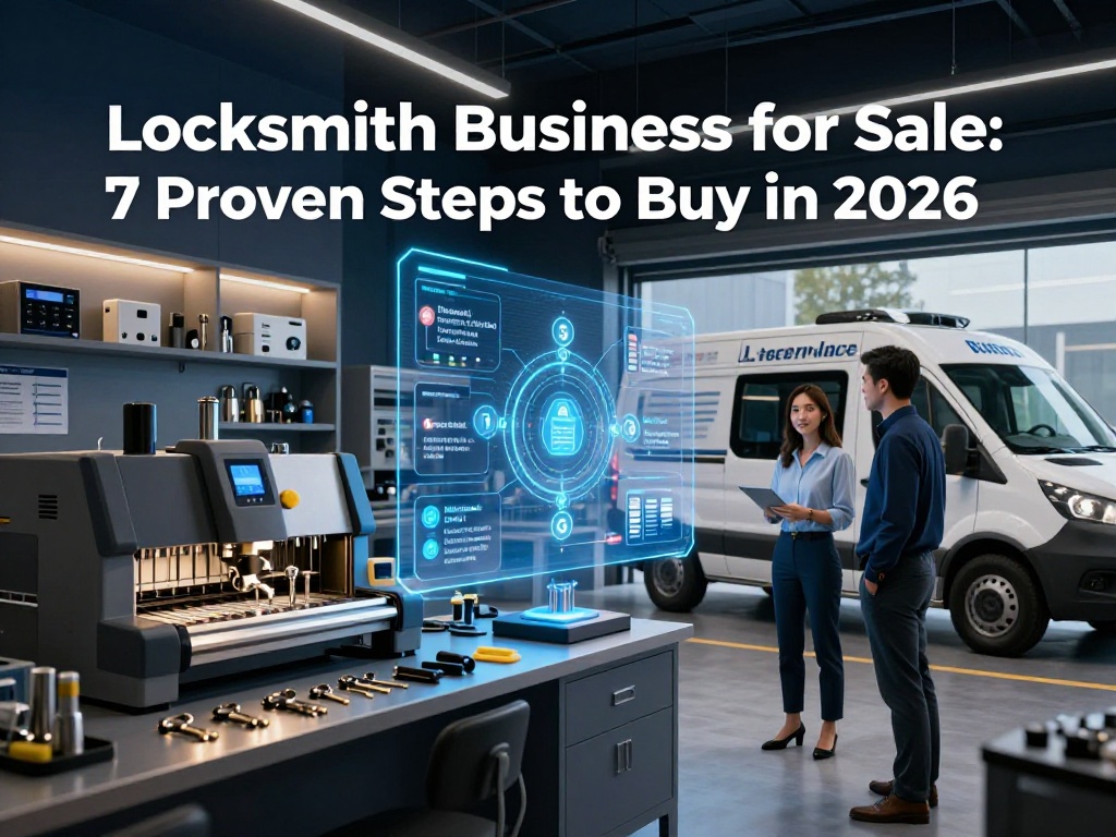 Locksmith Business for Sale: 7 Proven Steps to Buy in 2026 3 Locksmith Business for Sale 3