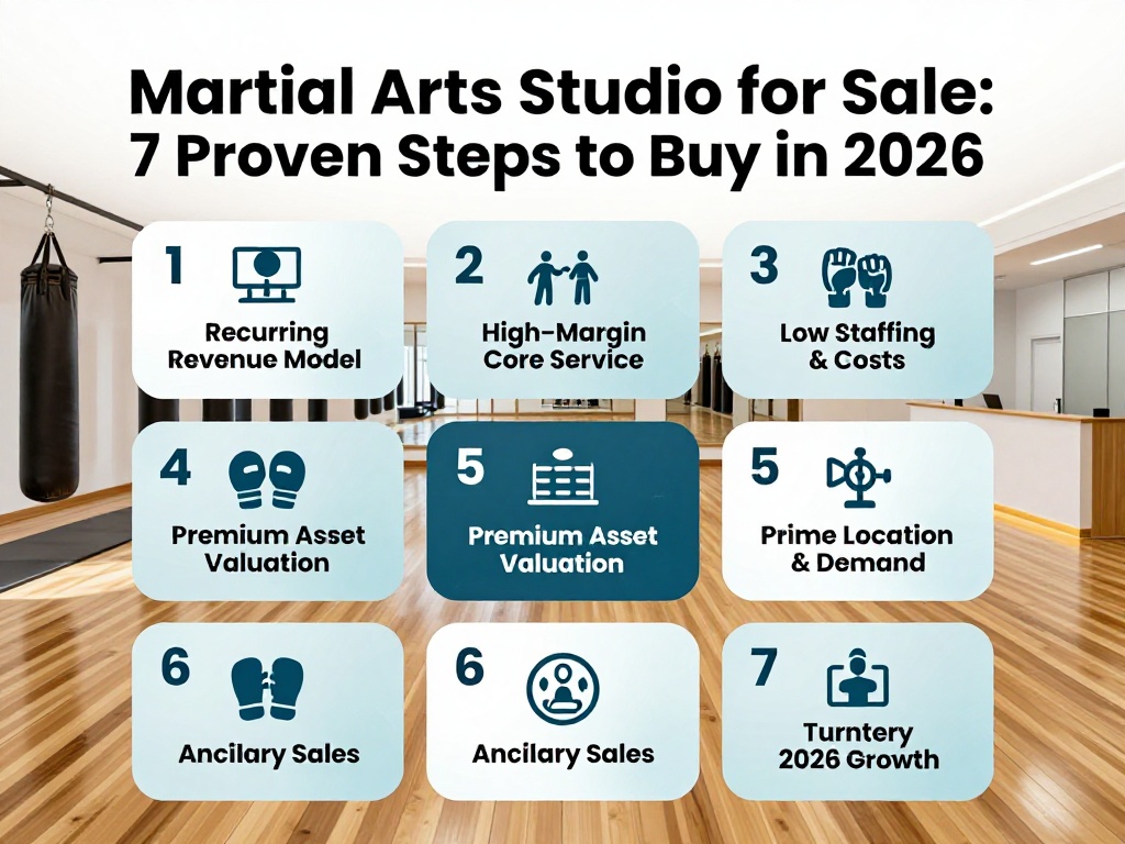 Martial Arts Studio For Sale 1