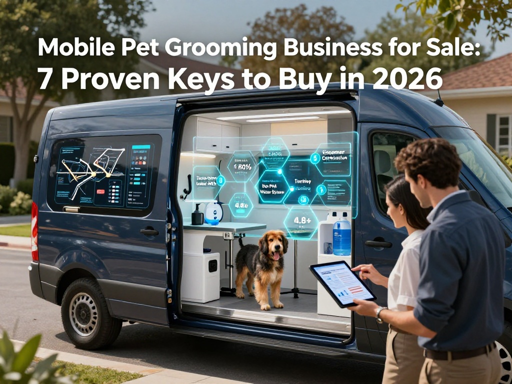 Mobile Pet Grooming Business for Sale: 7 Proven Keys to Buy in 2026 3 Mobile Pet Grooming Business for Sale 3