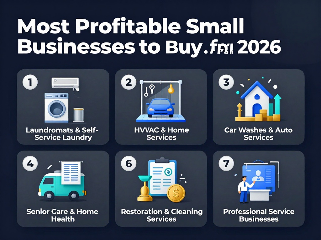 Most Profitable Small Businesses to Buy: 7 Proven Picks for 2026 1 Most Profitable Small Businesses to Buy 1