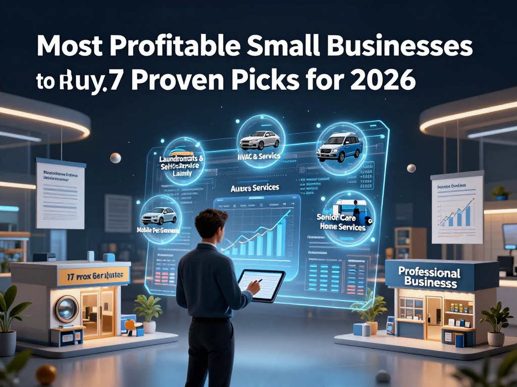 Most Profitable Small Businesses to Buy: 7 Proven Picks for 2026 3 Most Profitable Small Businesses to Buy 3