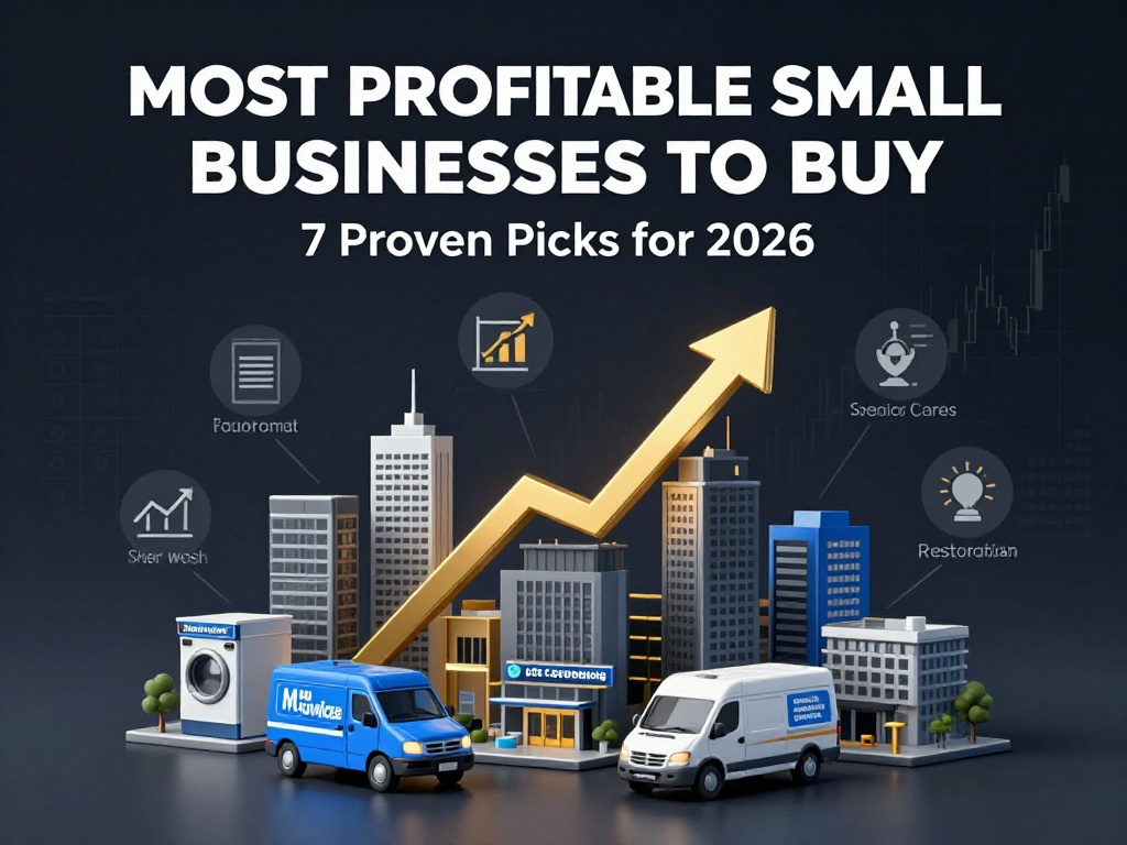 Most Profitable Small Businesses to Buy: 7 Proven Picks for 2026 4 Most Profitable Small Businesses to Buy 4