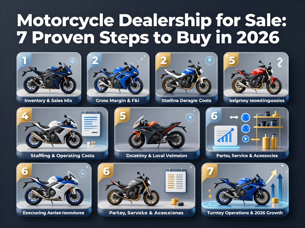 Motorcycle Dealership for Sale: 7 Proven Steps to Buy in 2026 1 Motorcycle Dealership for Sale 1