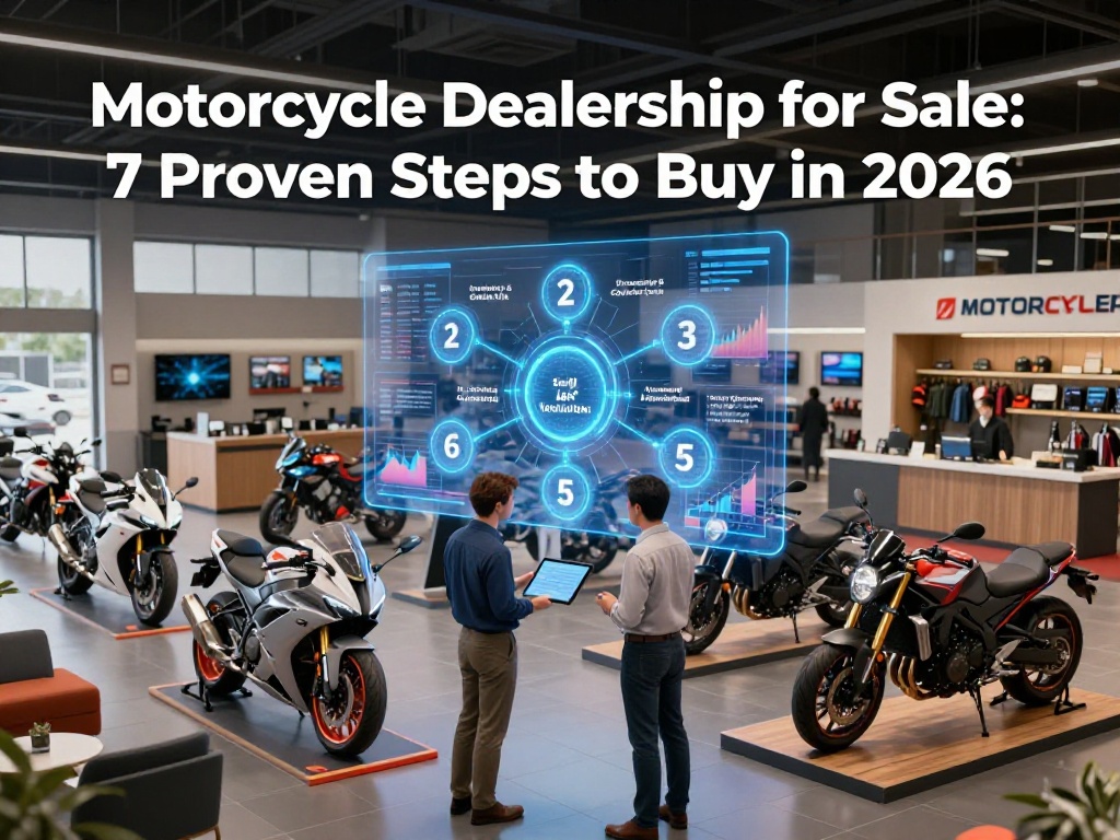 Motorcycle Dealership for Sale: 7 Proven Steps to Buy in 2026 3 Motorcycle Dealership for Sale 3
